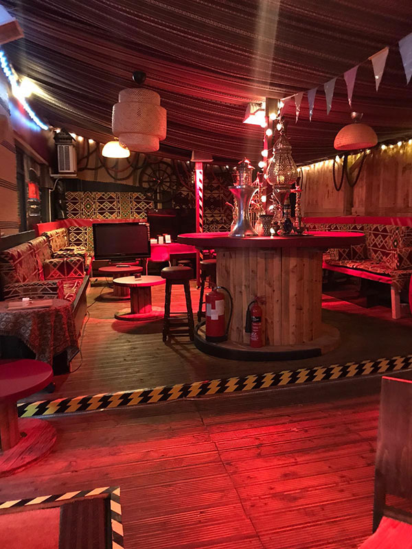 Our Shisha bar